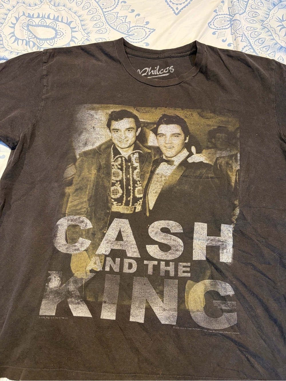 Elvis and Johnny Cash shirt